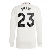 Manchester United Luke Shaw #23 Tredjedrakt 2023-24 Langermet